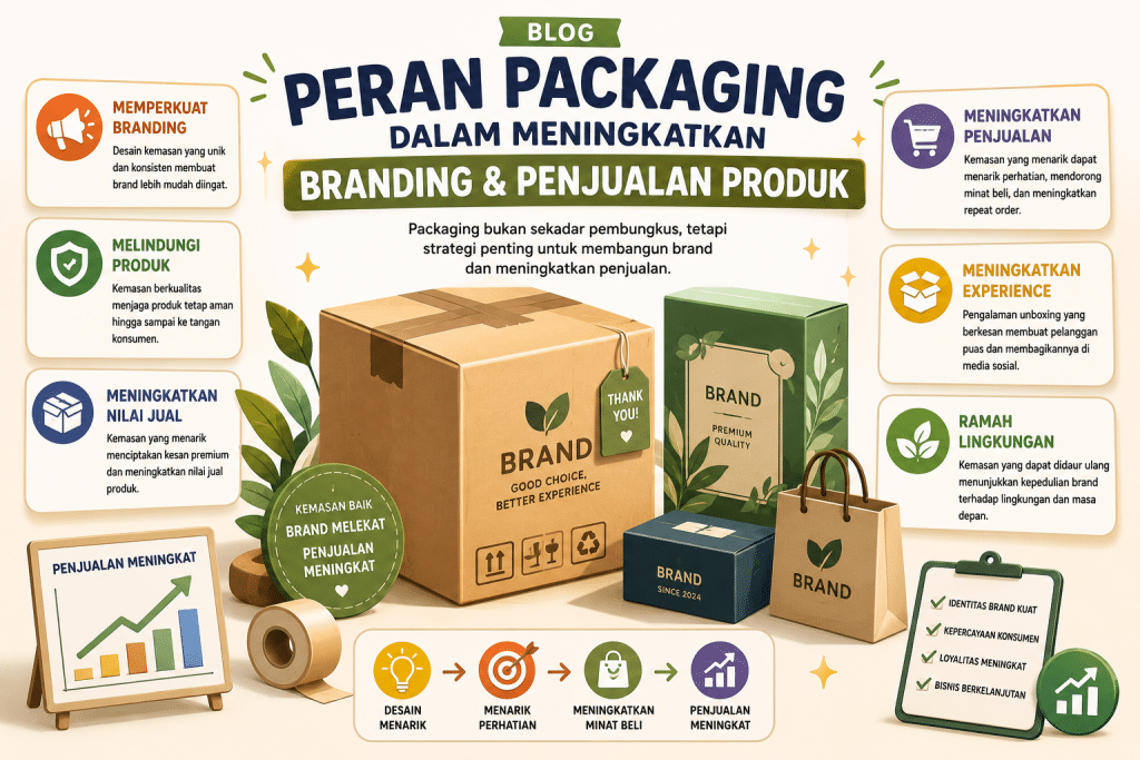Peran Packaging dalam Meningkatkan Branding dan Penjualan Produk