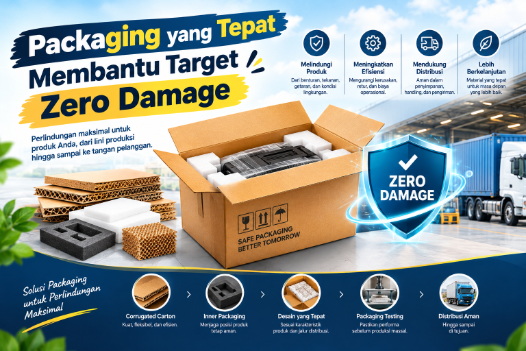 Read more about the article Packaging yang Tepat Membantu Target Zero Damage