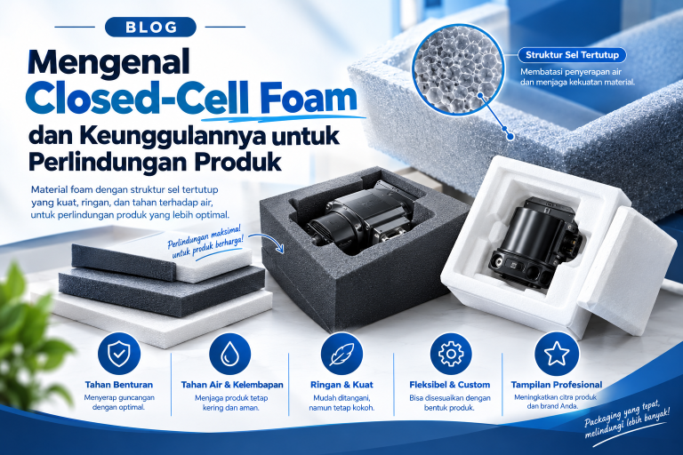 Read more about the article Mengenal Closed-Cell Foam dan Keunggulannya untuk Perlindungan Produk